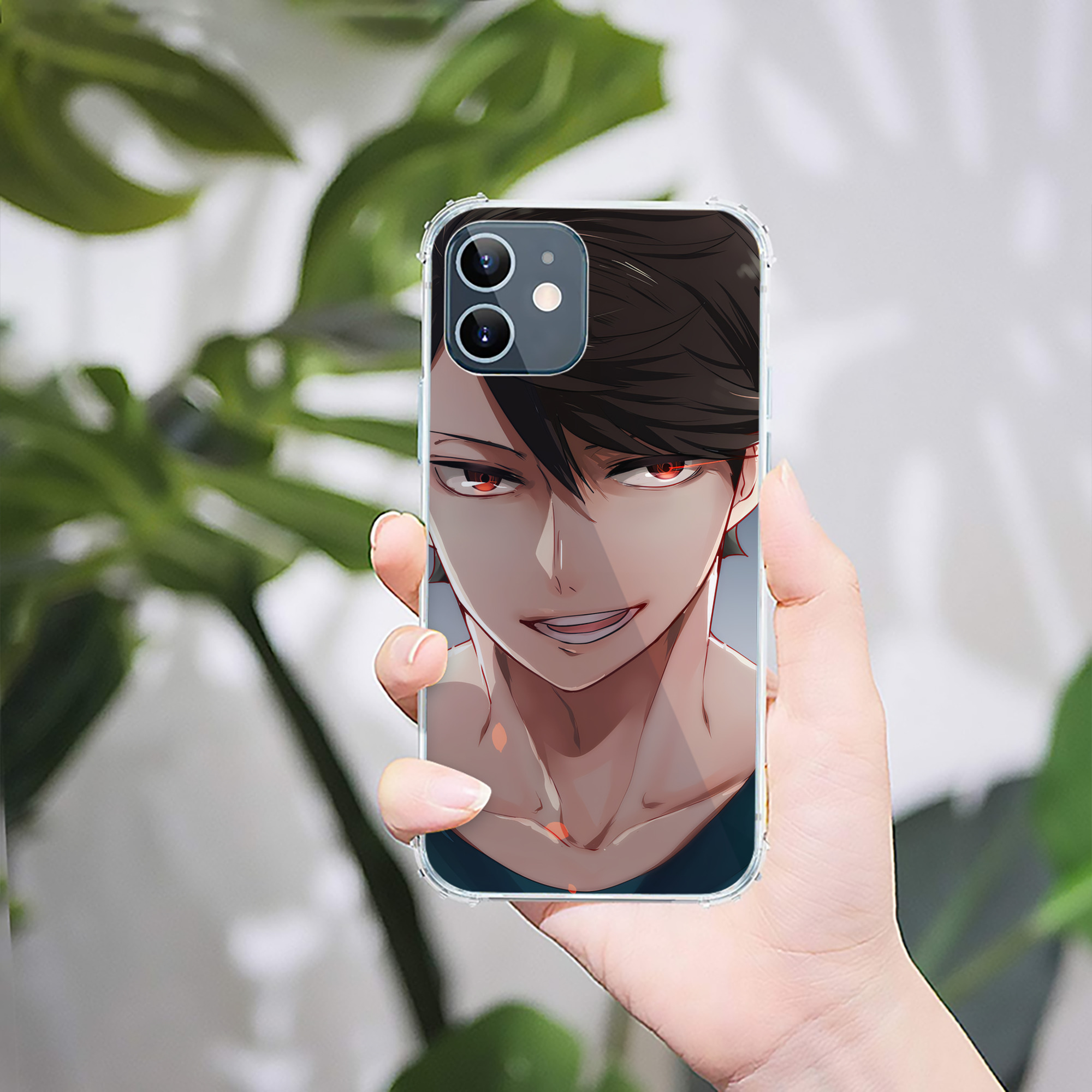 （画像用） ハイキュー!! Haikyu!! 【iPhone 12シリーズ対応】透明スマホケース（クリアソフトケース）